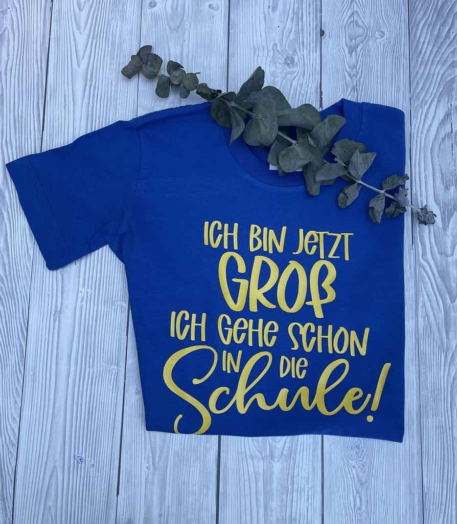 kinder t shirt schule